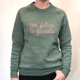 New colors- Cozy pullover sweatshirts custom embroidered with roevember, the future is female, 1973, we say gay or anything you feel like saying across your chest!