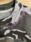 sweatshirts custom embroidered with school, sorority, club, city, state or anything you want!